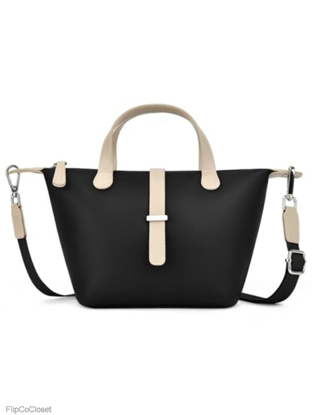 Mini Nylon Crossbody Bag for Women, Adjustable Strap, Small Purse Handbag